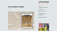 Desktop Screenshot of justinzhuang.com
