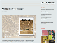 Tablet Screenshot of justinzhuang.com